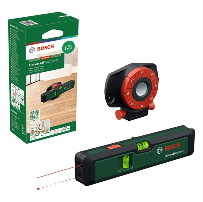 Bosch UniversalWallLevel 3-in-1 Laser Spirit Level Tool