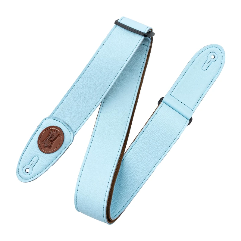Levy's Leathers Signature Tri-Glide Series with Genuine Garment Leather Front and Soft Suede Back, Powder Blue (MSS7G-SBL)