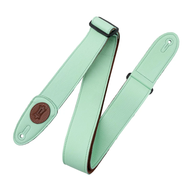 Levy's Leathers Signature Tri-Glide Series with Genuine Garment Leather Front and Soft Suede Back, Aqua Green (MSS7G-SGN)