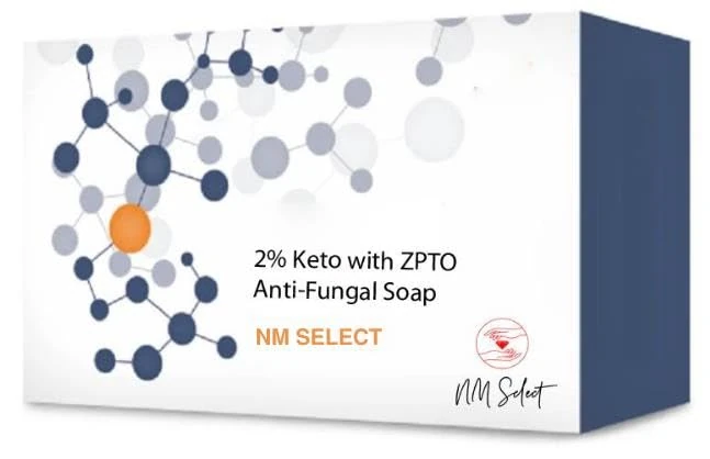 Effective 2% Anti Fungal Soap | Treats Intensive Fungal Infections of The Skin | Ringworm, Jock Itch, Dry Skin, Dandruff, Acne | 75g