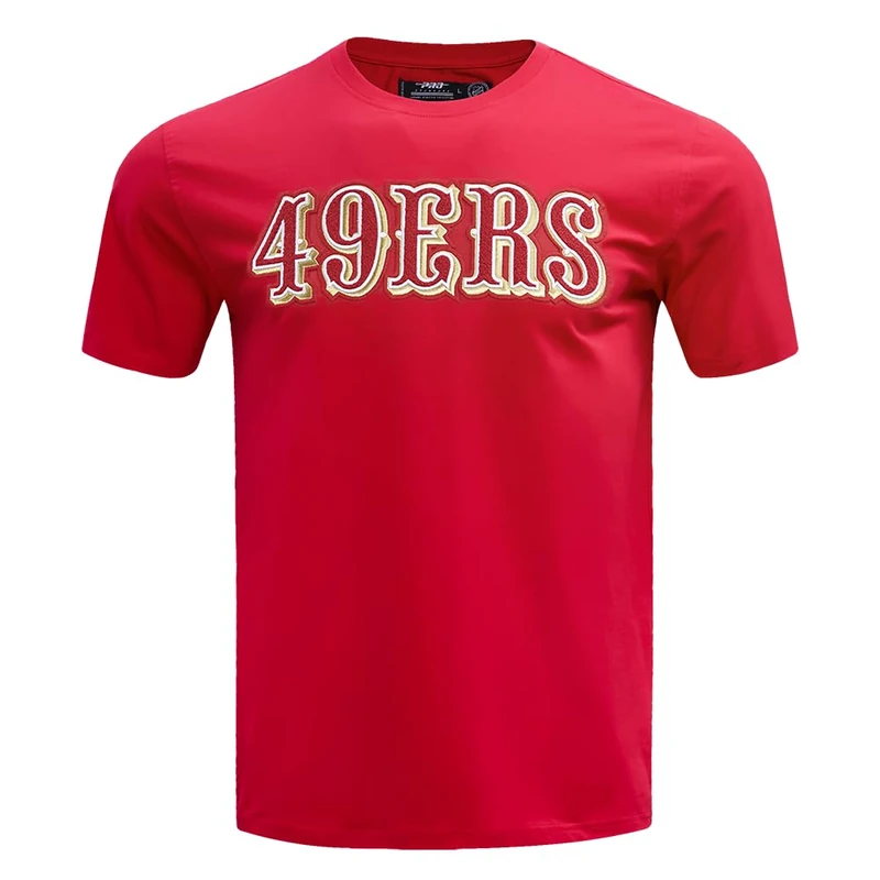 Pro Standard Mens NFL Kansas City Chiefs Classic Chenille Short Sleeve Tee Red XL