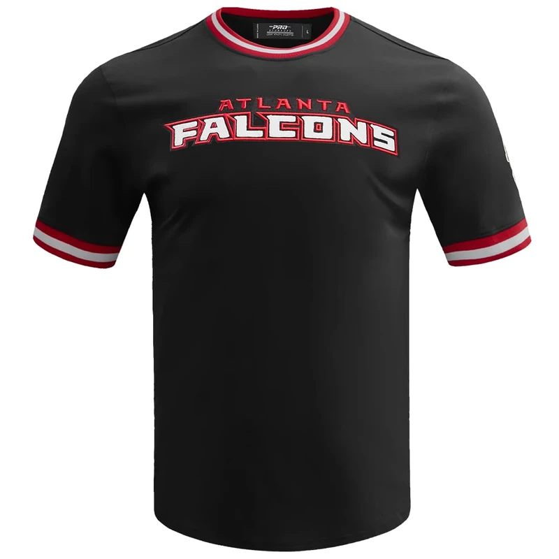 Pro Standard Mens NFL Atlanta Falcons Classic Chenille Short Sleeve Tee Black L