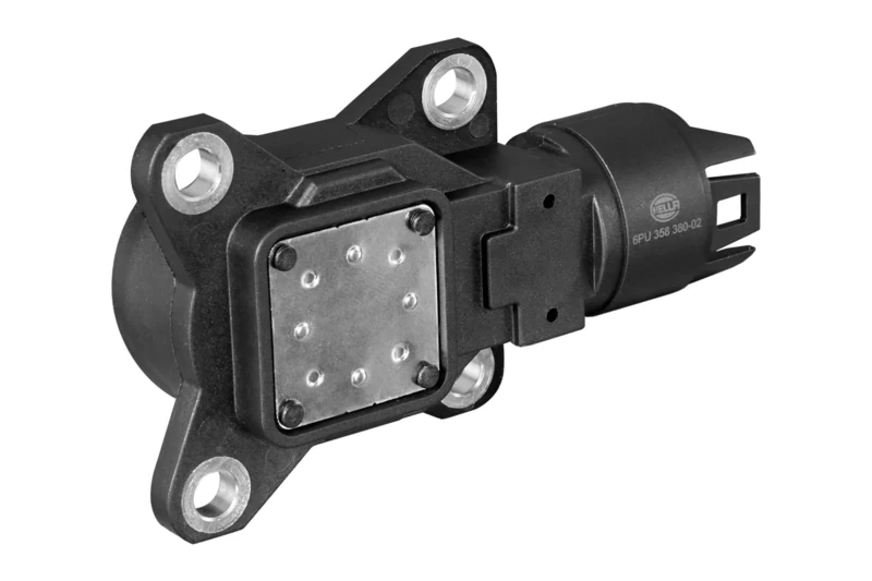 HELLA 6PU 358 380-021 Sensor, eccentric shaft (variable valve lift) - 9-pin connector - Cylinder Head - Control Unit/Software must be trained/updated