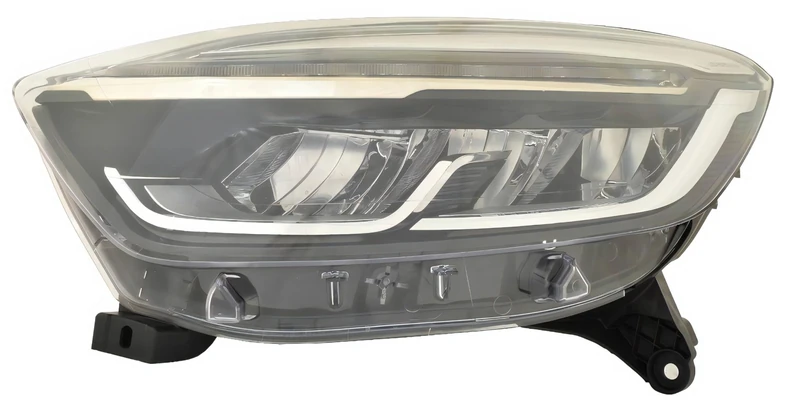 PROPOSTEONLINE Headlight made for Renault CAPTUR 2016-2019 driver side FULL-LED prepared for electric adjustment 260606423R