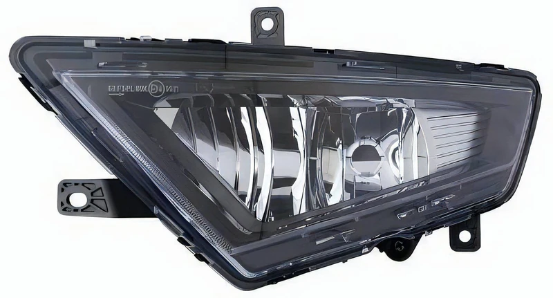 PROPOSTEONLINE Fog Light Made for Seat Leon from 2012 to 2016 Driver Side H8 Halogen 5F0941699