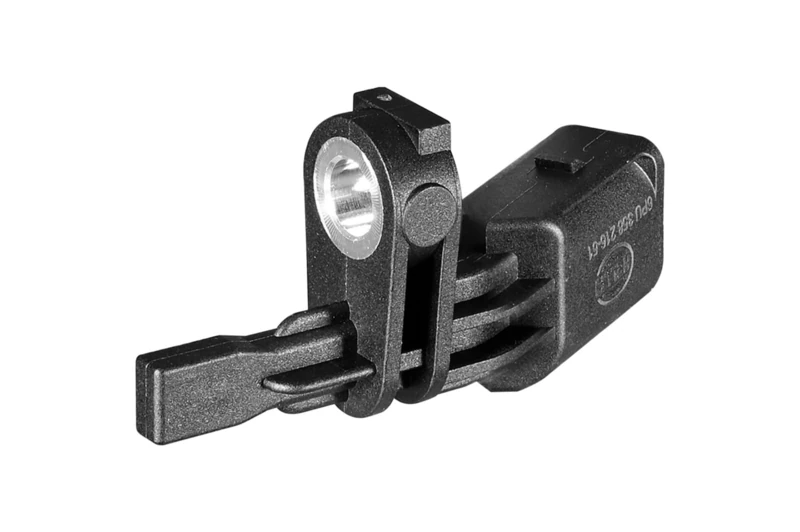HELLA 6PU 358 216-511 Sensor, wheel speed - 2-pin connector - Front Axle - Total Length: 62mm