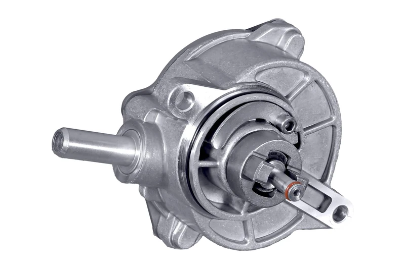 HELLA 8TM 358 400-381 Vacuum Pump, braking system - Vane Pump - Mechanical - Number of connectors: 1 - with gasket/seal
