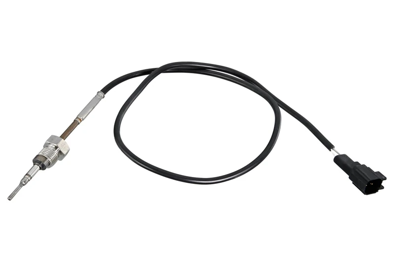 HELLA 6PT 358 226-181 Sensor, exhaust gas temperature - 2-pin connector - Bolted - Cable: 600mm