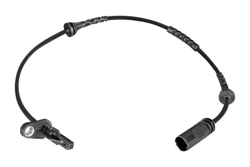 HELLA 6PU 358 216-551 Sensor, wheel speed - 2-pin connector - Rear Axle - Cable: 567mm