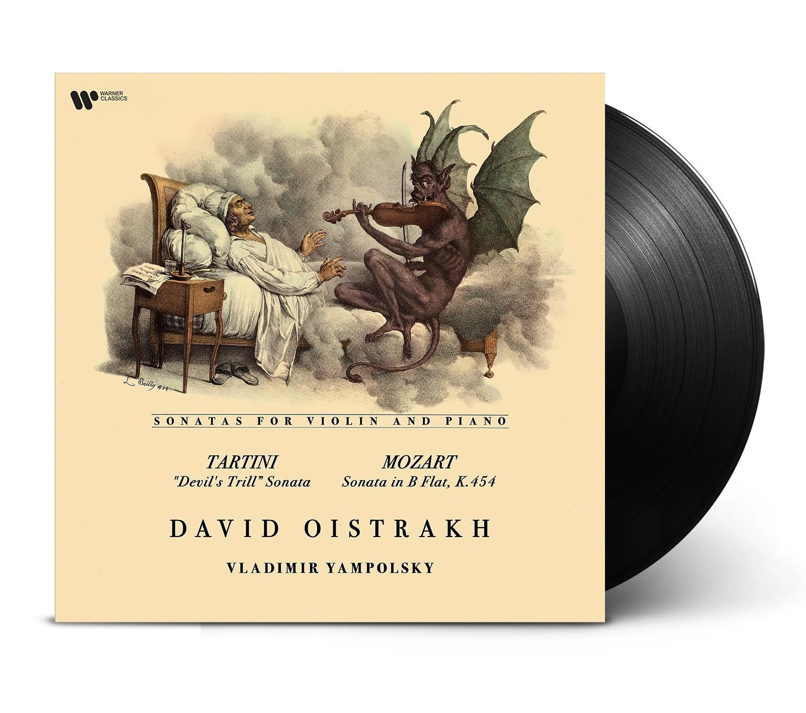 Tartini: The Devil's Trill, Mozart: Violin Sonata No. 32, Debussy: Clair de lune [VINYL]