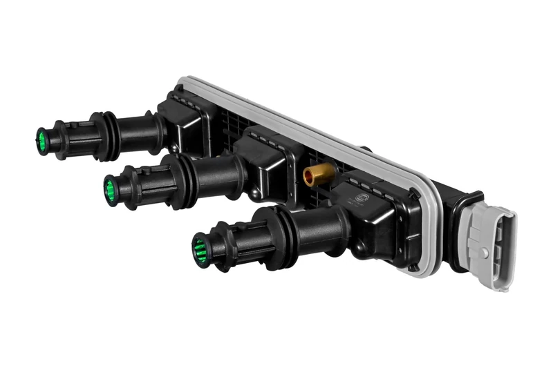 HELLA 5DA 358 290-381 Ignition Coil - 5-pin connector - Block Ignition Coil - Bolted - Image 1