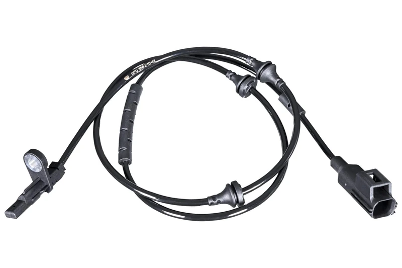 HELLA 6PU 358 216-421 Sensor, wheel speed - 2-pin connector - Front Axle - Cable: 1086mm