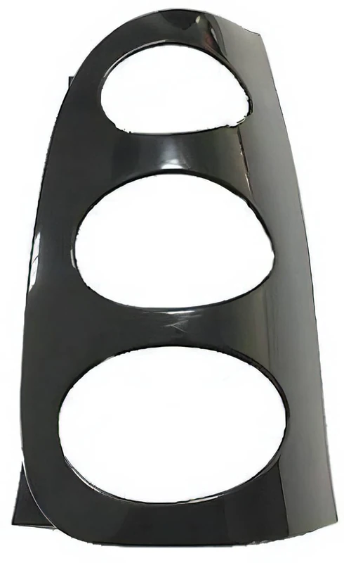 PROPOSTEONLINE Headlight Frame Made for Smart Fortwo from 2002 to 2006 Rear Left Body Glossy Black