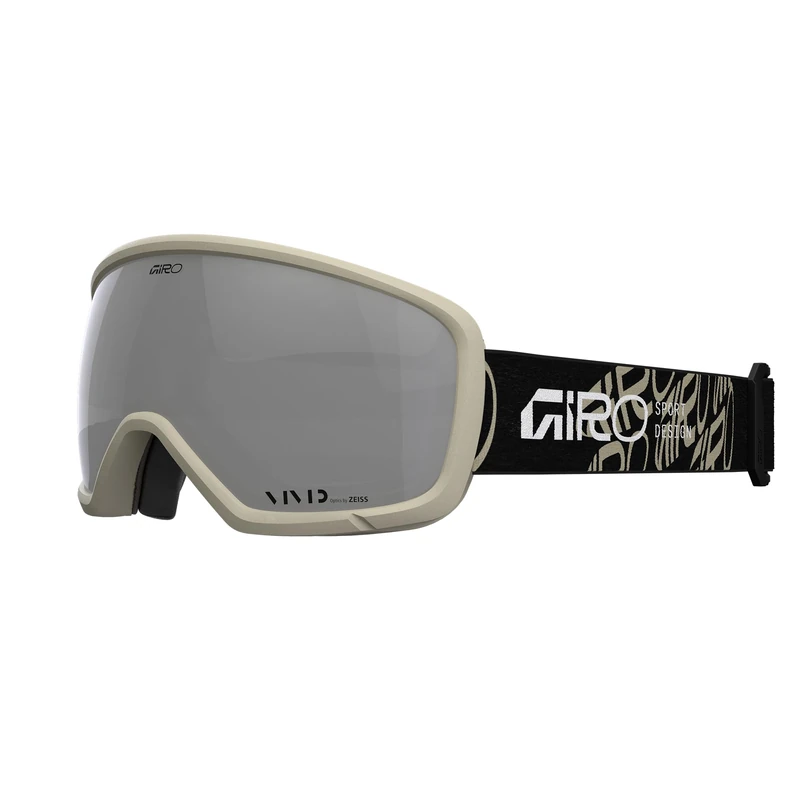 Fox Racing Giro Ringo Endless Goggle - Vivid Lens by Zeiss, Seamless Helmet Integration, Anti-Fog, Triple Layer Face Foam, Enhanced Contrast, Comfortable Fit, Black/Onyx, Size: OS