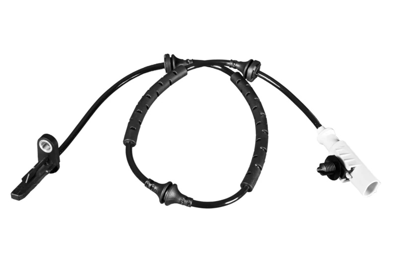 HELLA 6PU 358 216-321 Sensor, wheel speed - 2-pin connector - Rear Axle - Cable: 655mm - with clip