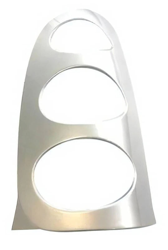 PROPOSTEONLINE Headlight Frame Made for Smart Fortwo from 2002 to 2006 Rear Left Silver
