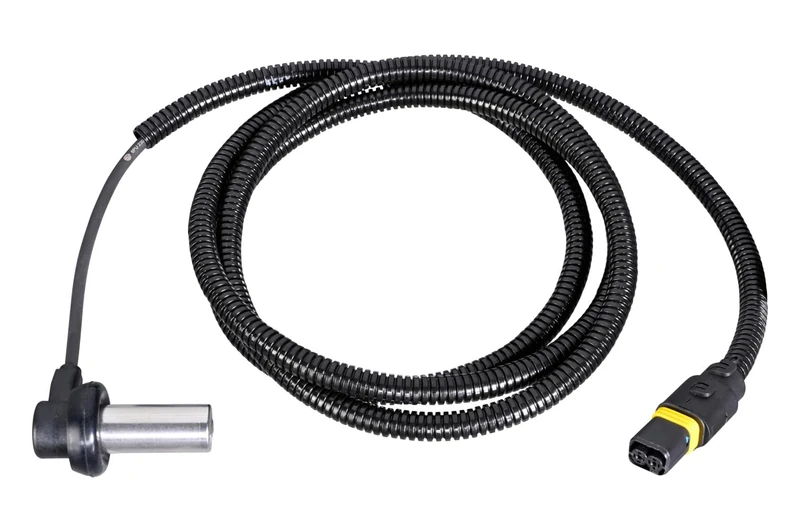 HELLA 6PU 230 052-041 Sensor, wheel speed - 2-pin connector - Front Axle Right - Cable: 1950mm