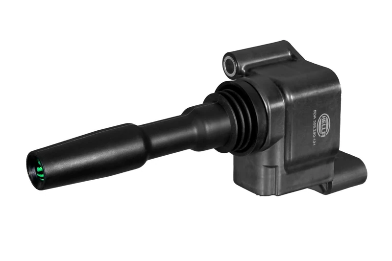 HELLA 5DA 358 290-131 Ignition Coil - 4-pin connector - Flush-Fitting Pencil Ignition Coils - Bolted