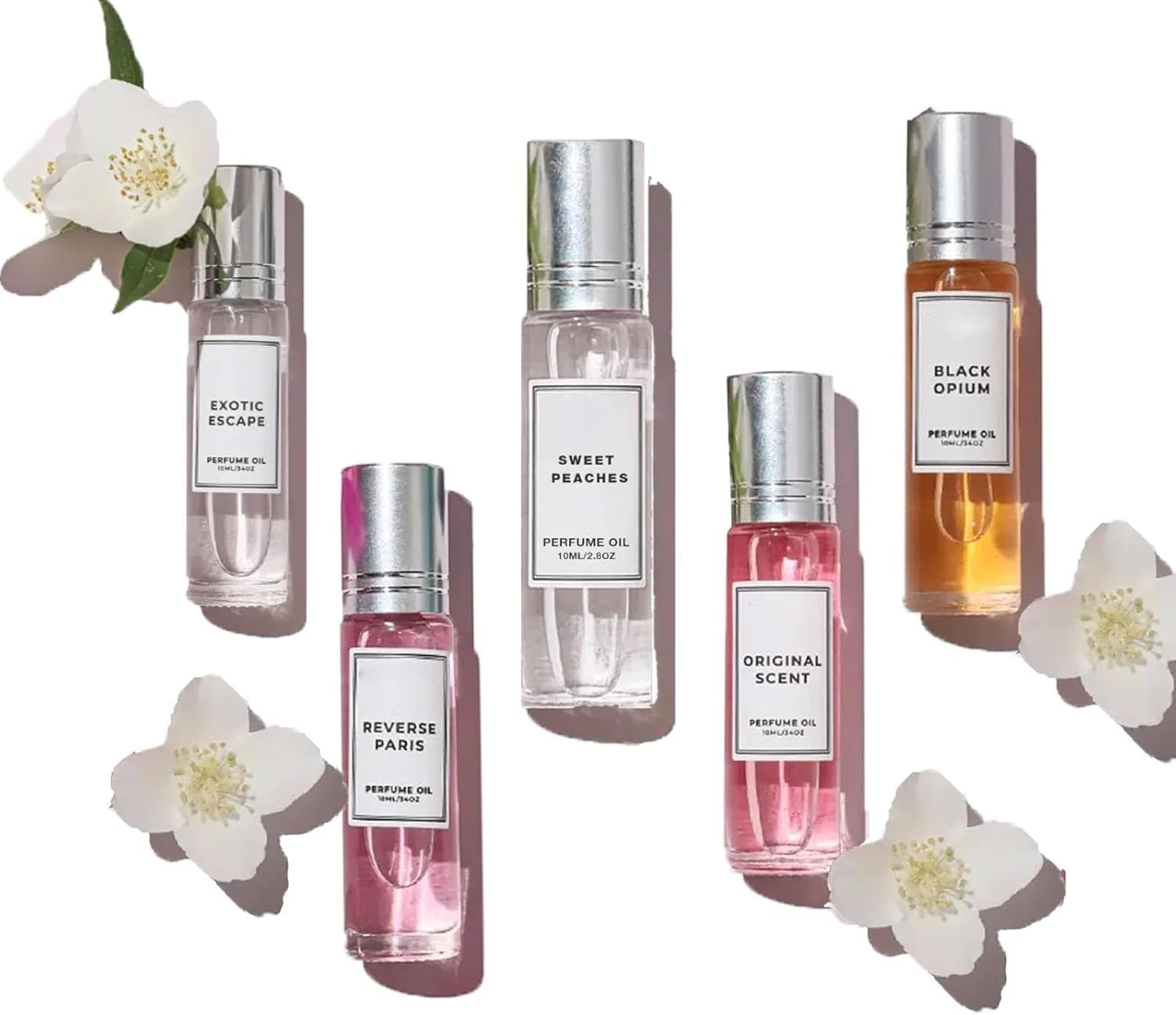 Venom Pheromone Perfume, Enhanced Scents Pheromone Perfume, Venom Pheromone Perfume for Women, Long-Lasting Pheromone Scent Collection, Enhanced Scents Pheromone Perfume (5PCS)