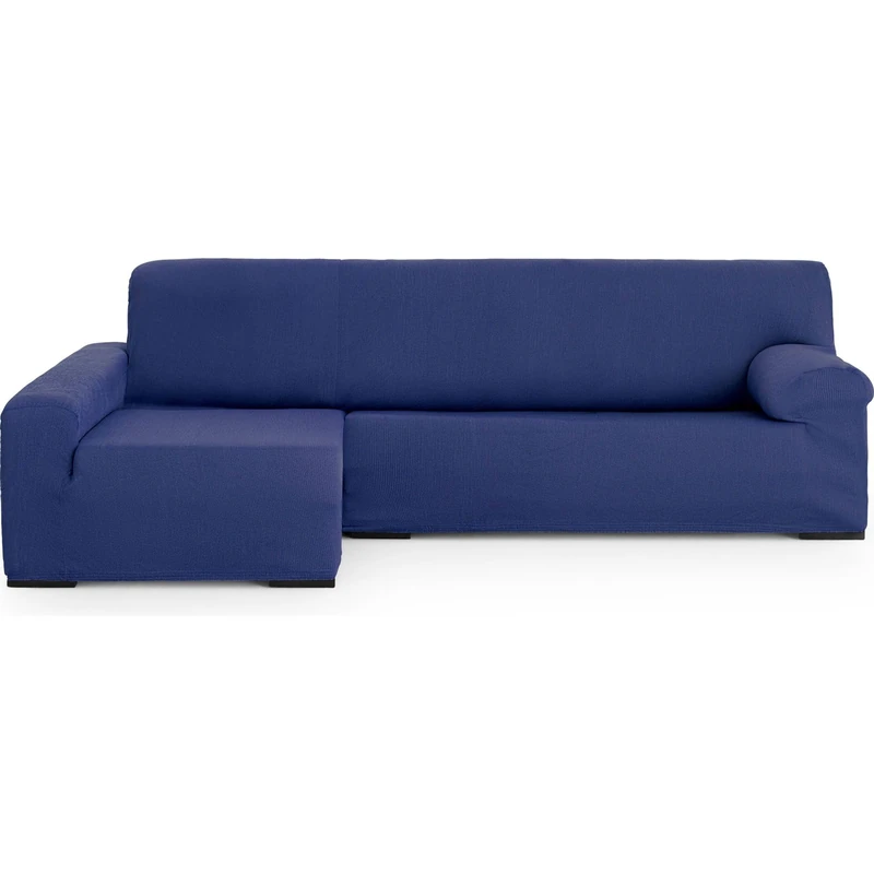 ECOMMERC3 Chaiselong Universal and Versatile Long Arm Sofa Cover - Blue Protector Easy to Install for Back, Seat and Arms