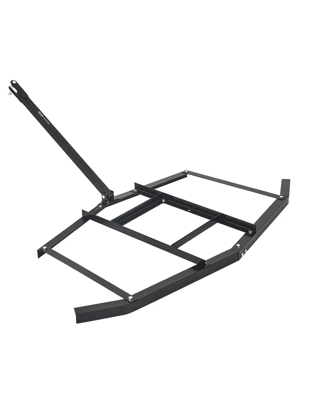 VEVOR Drag Harrow, 66" Width Tow Behind Drag Harrow, Q235 Steel Driveway Grader with Adjustable Bars & Pin Hitch, Support up to 50 lbs, Tractor Driveway Harrow for ATVs, UTVs, Garden Lawn Tractors