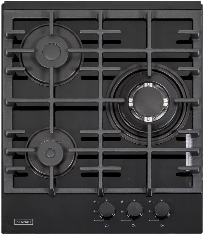 Kernau KGH 4346.1 T CI B, Gas hob, Black