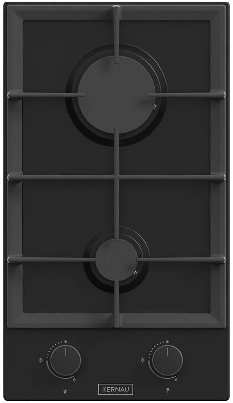 Kernau KGH 3212 CI Matt Black, Gas hob, Black