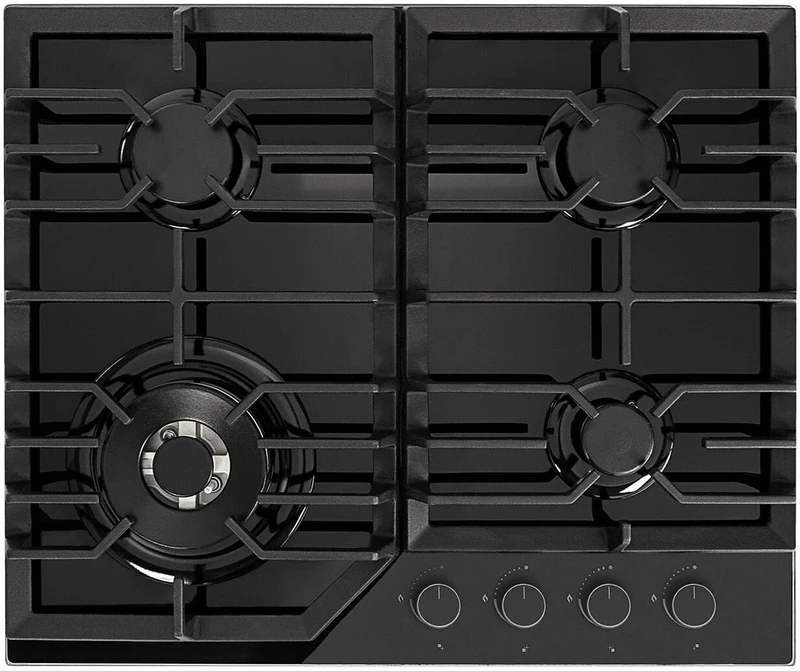 Kernau KGH 6431 T CI B, Gas hob, Black