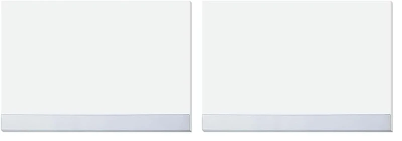 SIGEL HO280 Paper Desk Pad, Blank with Protective Strip, A2 (59.5 x 41 cm) 80gsm, White, 30 Sheets (Pack of 2)