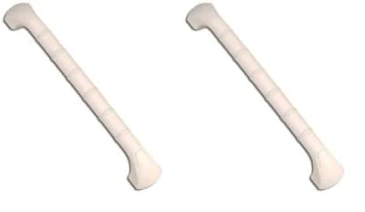NRS Healthcare Prima Grab Rail 46 cm (18 inch) Length (Pack of 2) - Image 1