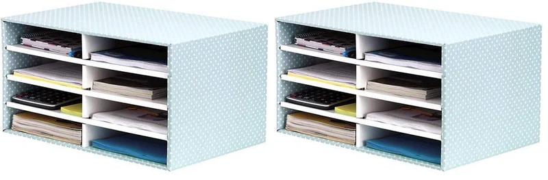 Bankers Box Style Desktop Sorter - Green/White (Pack of 2)