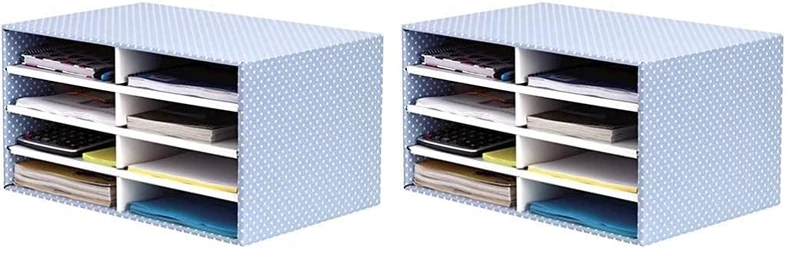 Bankers Box Style Desktop Sorter - Blue/White (Pack of 2) - Image 1