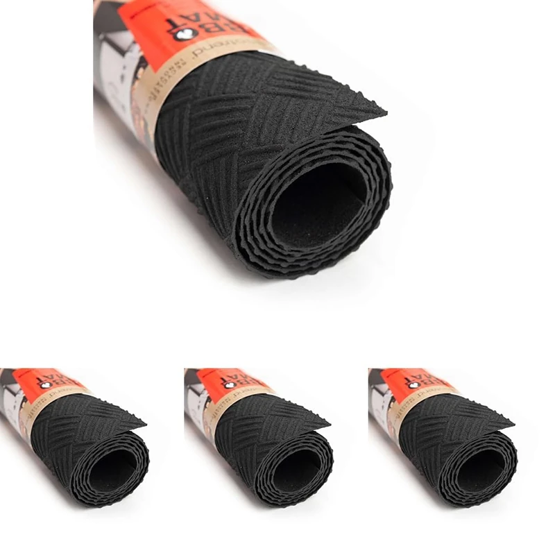 Nicoman BBQ Grill Floor Protection Mat,Outdoor Barbecue Matt, Fire Retardant, Protect Wooden Patio Deck Artificial Grass, Size 120x80cm (47.2″x31.5″) (Pack of 4)