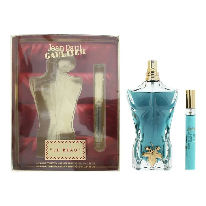 Jean Paul Gaultier Le Beau 2 Piece Gift Set: Eau de Toilette 125ml - Eau de Toil