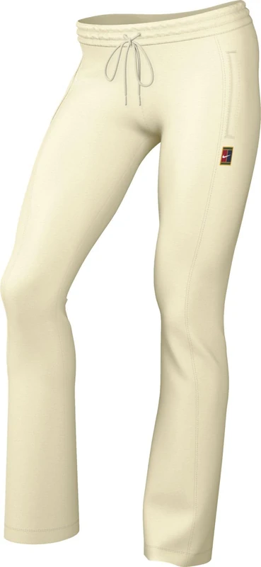Nike Women's Nkct Wr Mr Polyknit Hrtg Pants, Pale Ivory, S