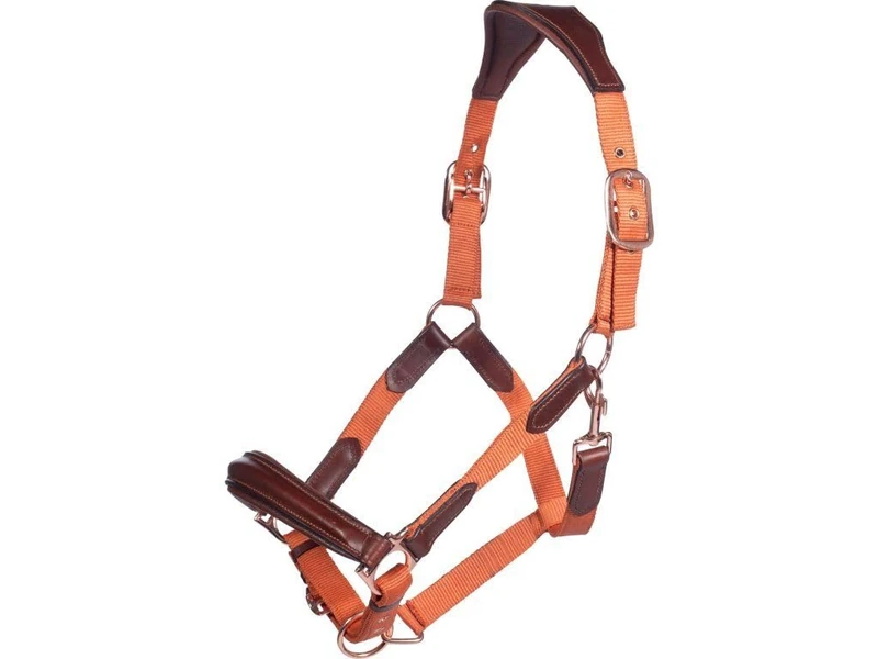 Hkm Edinburgh Head collar Cognac Pony