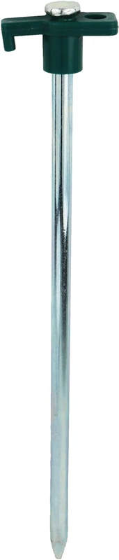 C.A.O. Pack of 100 Steel Hard Ground Spikes Length 18 cm Diameter 6 mm