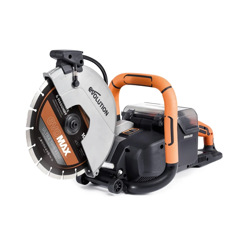 R260DCT-Li Cordless 260mm Disc Cutter with Automatic Water-Fed Dust Suppression and Premium Thin Kerf Diamond Blade, Cut Off Saw, for Cutting Concrete, Stone, Brick, Roof Tile & More