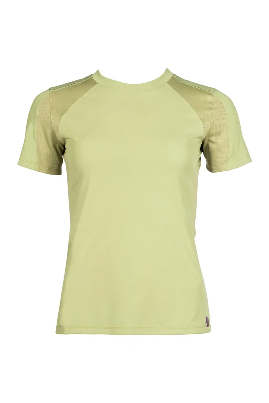 Hkm Women's Edinburgh Glitter T-Shirt, Pistachio, XS