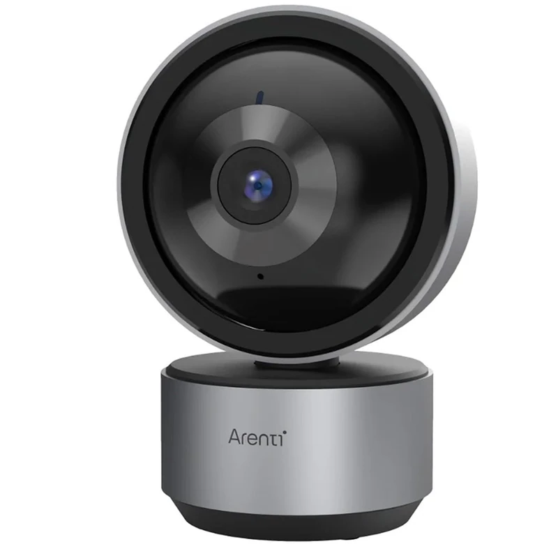 ARENTI DOME1-N Intelligent 5MP WiFi Indoor Camera with Pan and Tilt Function, Night Vision, Two-Way Audio and AI-based Detection