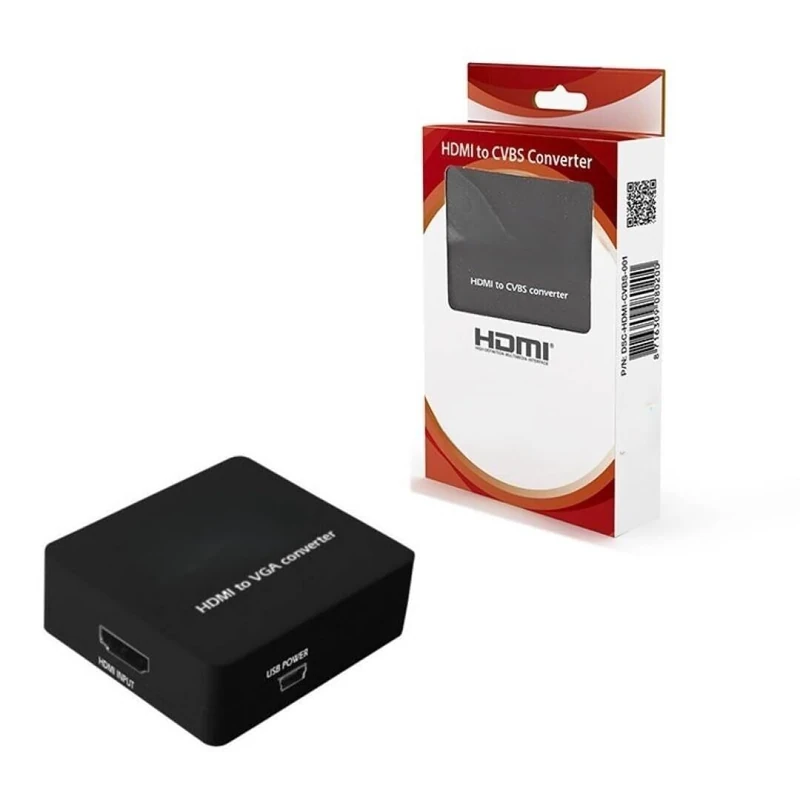 Zarivy SCART to HDMI 1080p/720p converter, ideal for connecting older devices to modern displays.