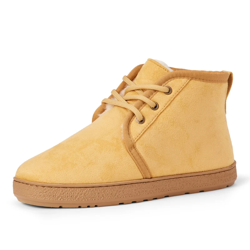 Amazon Essentials Men's Sherpa-Lined Chukka Boot, Tan, 7 UK