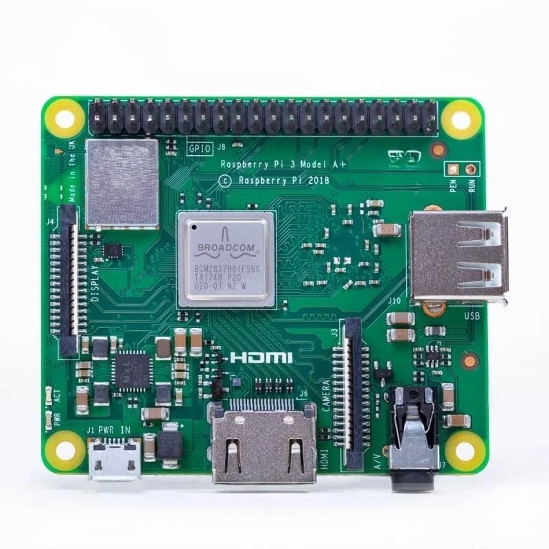 VoltShine Mini Computer Compatible - Quad Core Cortex BCM2837B0, 512MB RAM, WiFi, 1 USB 2.0, GPIO 40-Pin, HDMI, MicroSD - Ideal for electronics and programming projects.