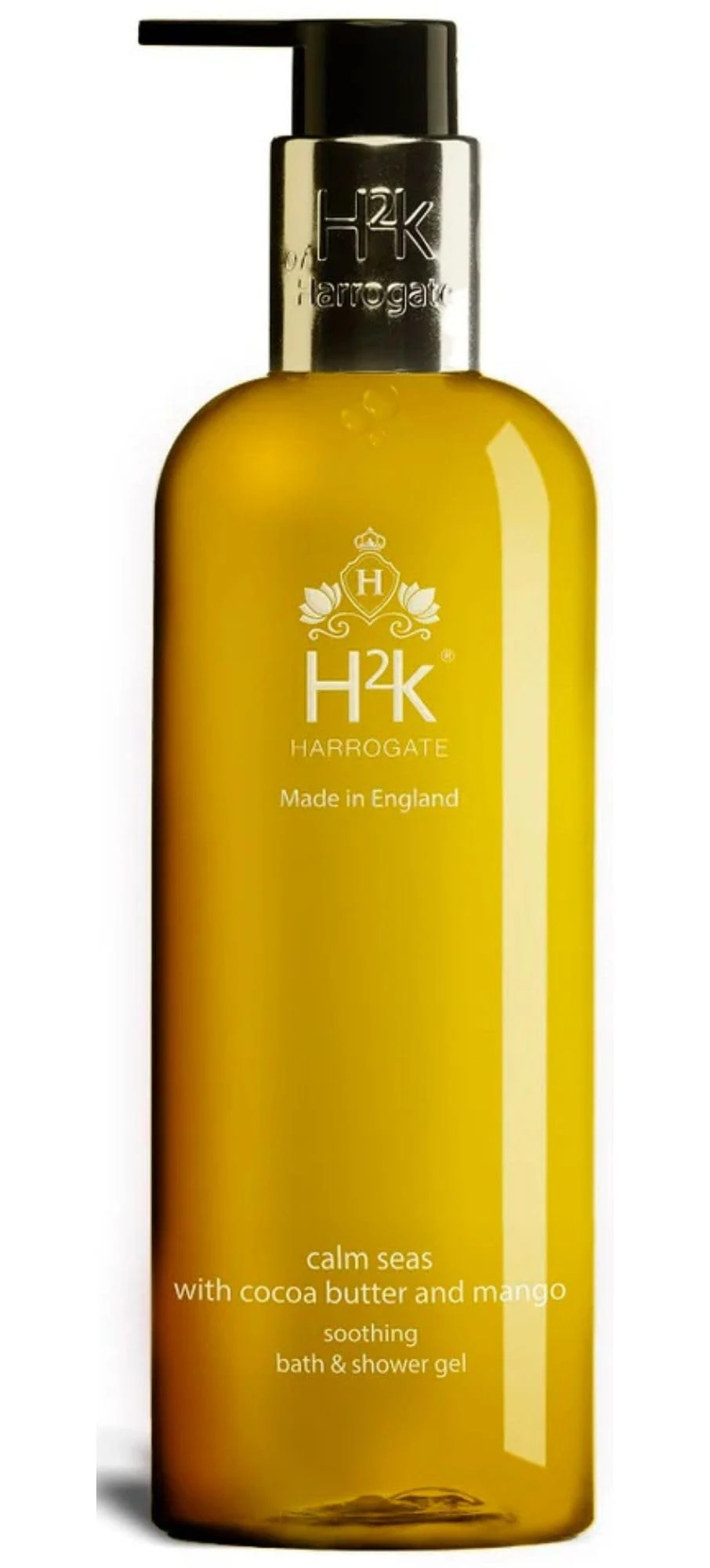 H2K Botanicals Soothing Cocoa Butter & Mango Body Wash (400ml) for Sensitive Skin