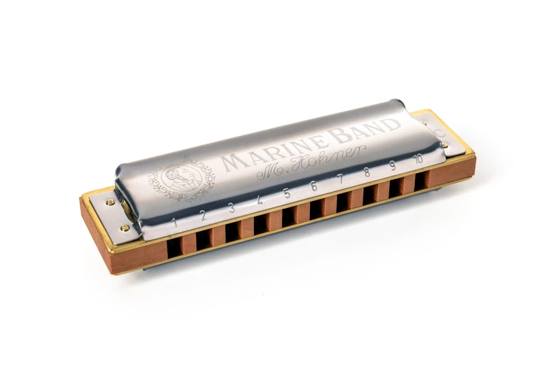 Hohner Marine Band 1896 Harmonica, B Minor (M1896516P) - Image 1