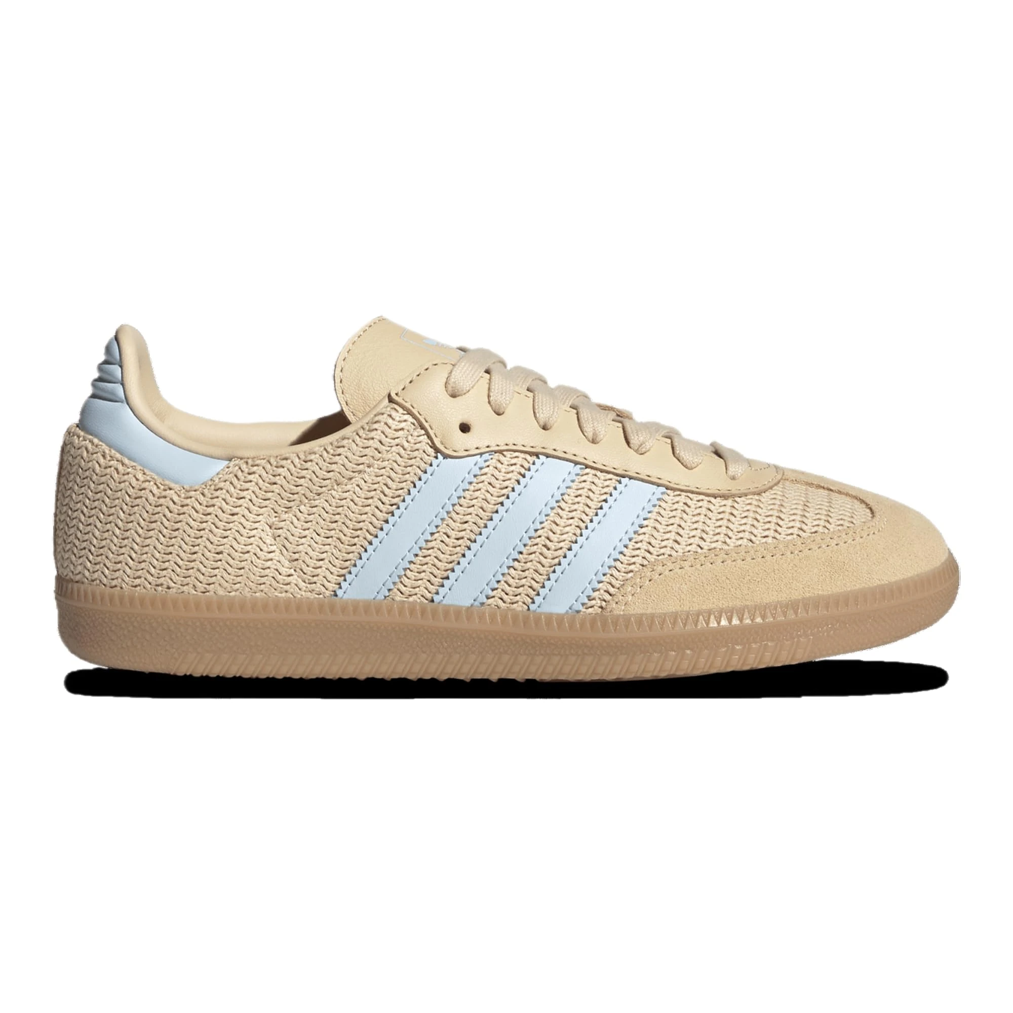 Adidas Originals Samba OG - Women's (JR8168, Blue/Sand), Blue/Sand, 6 UK