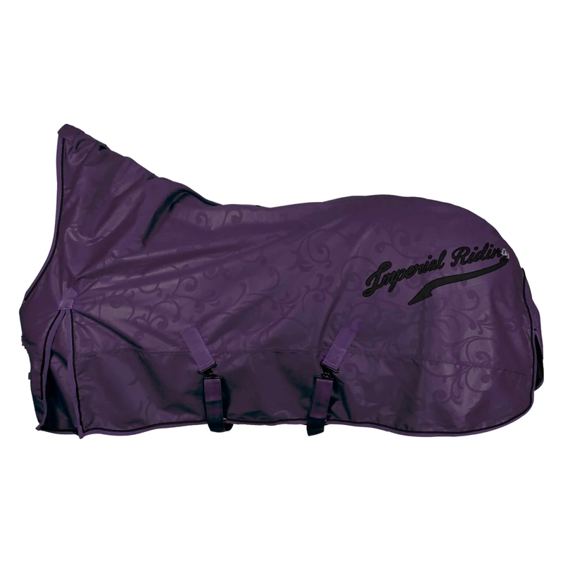 Imperial Riding IRHSuper-Dry Outdoor Blanket, 0 g, Black Berry, 185
