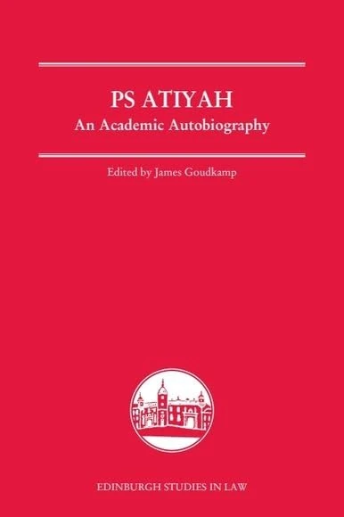 PS Atiyah: An Academic Autobiography (Edinburgh Studies in Law) - Image 1