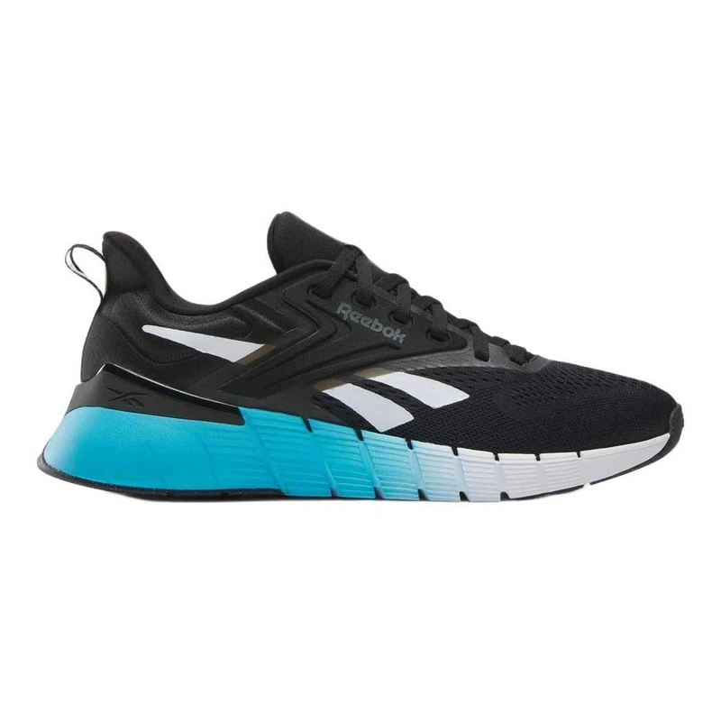 Reebok Men's Nano Gym Trainers, Black White Future Cyan, 9.5 UK