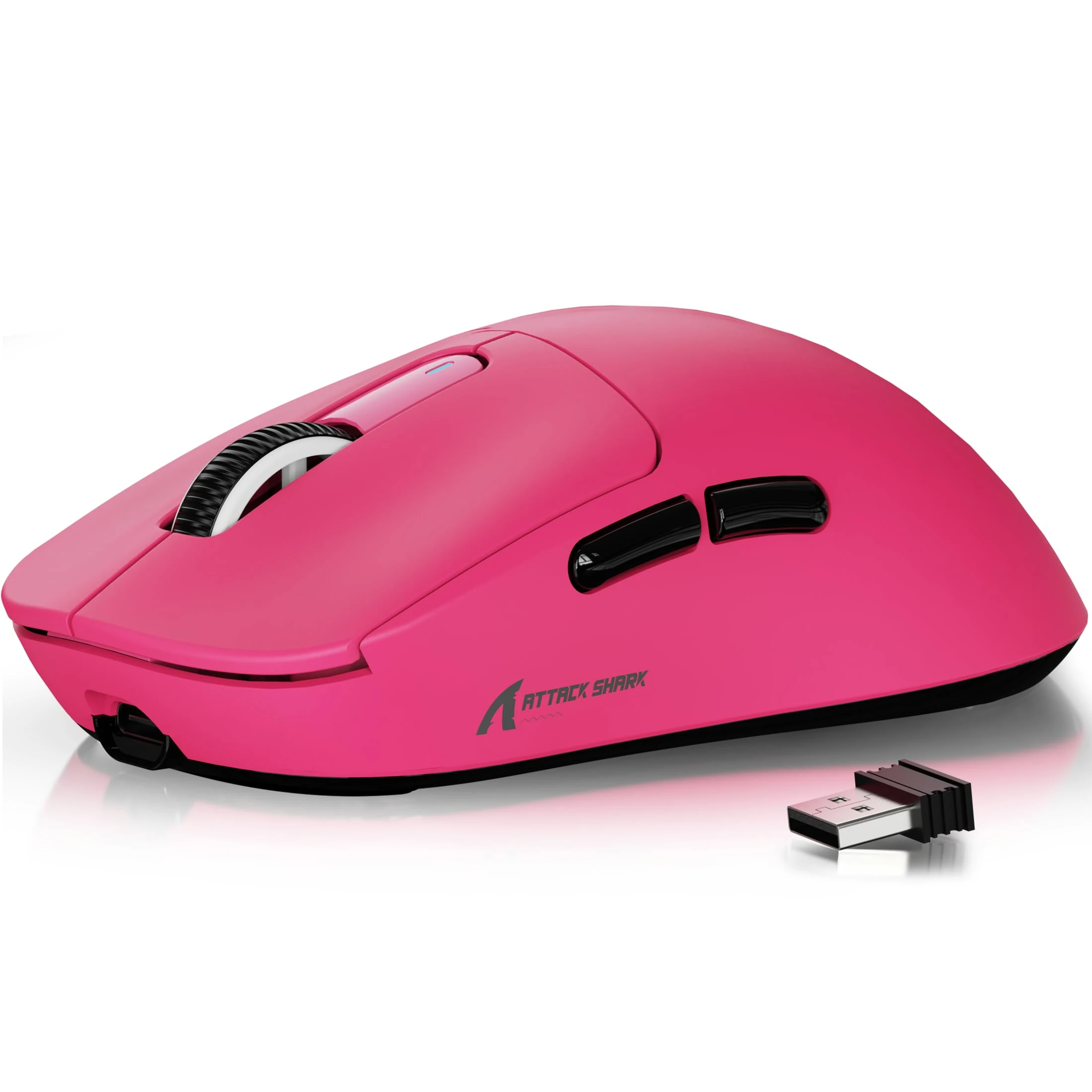 ATTACK SHARK X3 49g SUPERLIGHT Mouse, PixArt PAW3395 Gaming Sensor, BT/2.4G Wireless/Wired Gaming Mouse, 6 Adjustable DPI up to 26000, 200 Hrs Battery, Office Mice for Win11/Xbox/PS/Mac